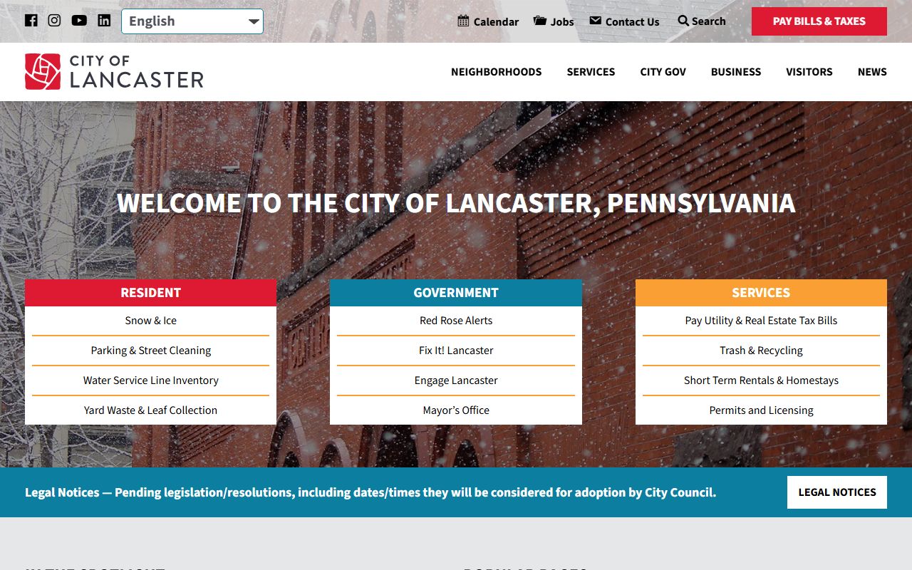 Lancaster city Bureau of Accounting and Finance - unclaimed money resources for Lancaster residents