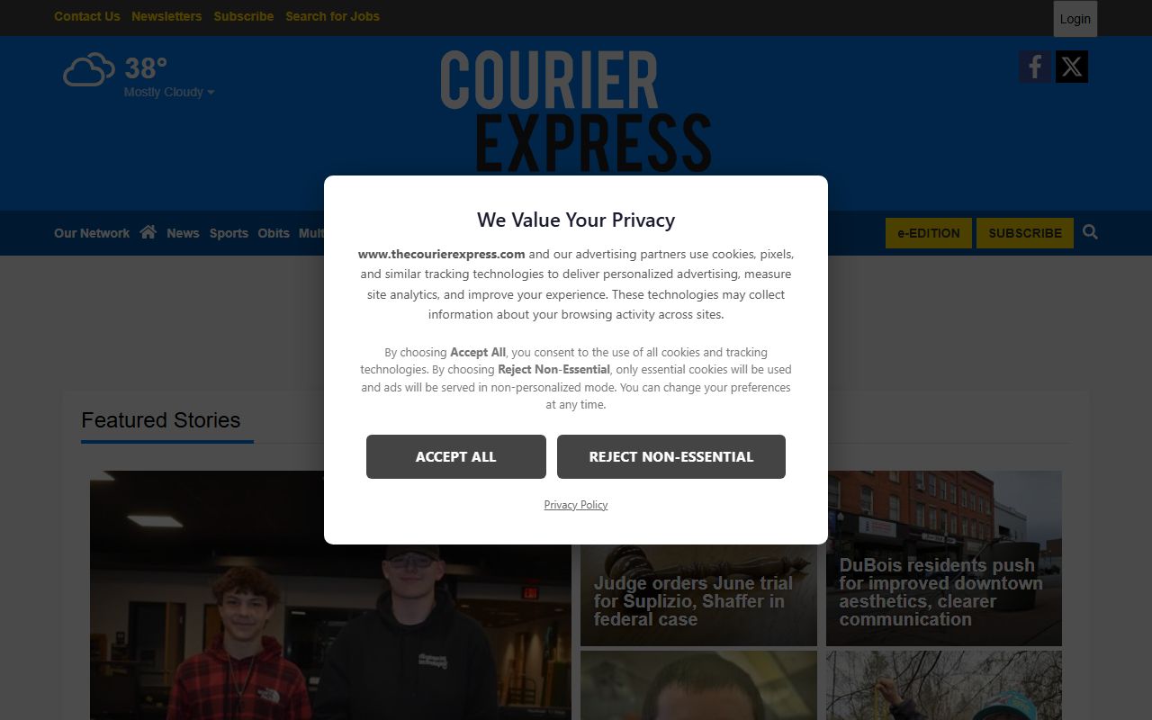 Courier-Express coverage of Elk County unclaimed property news