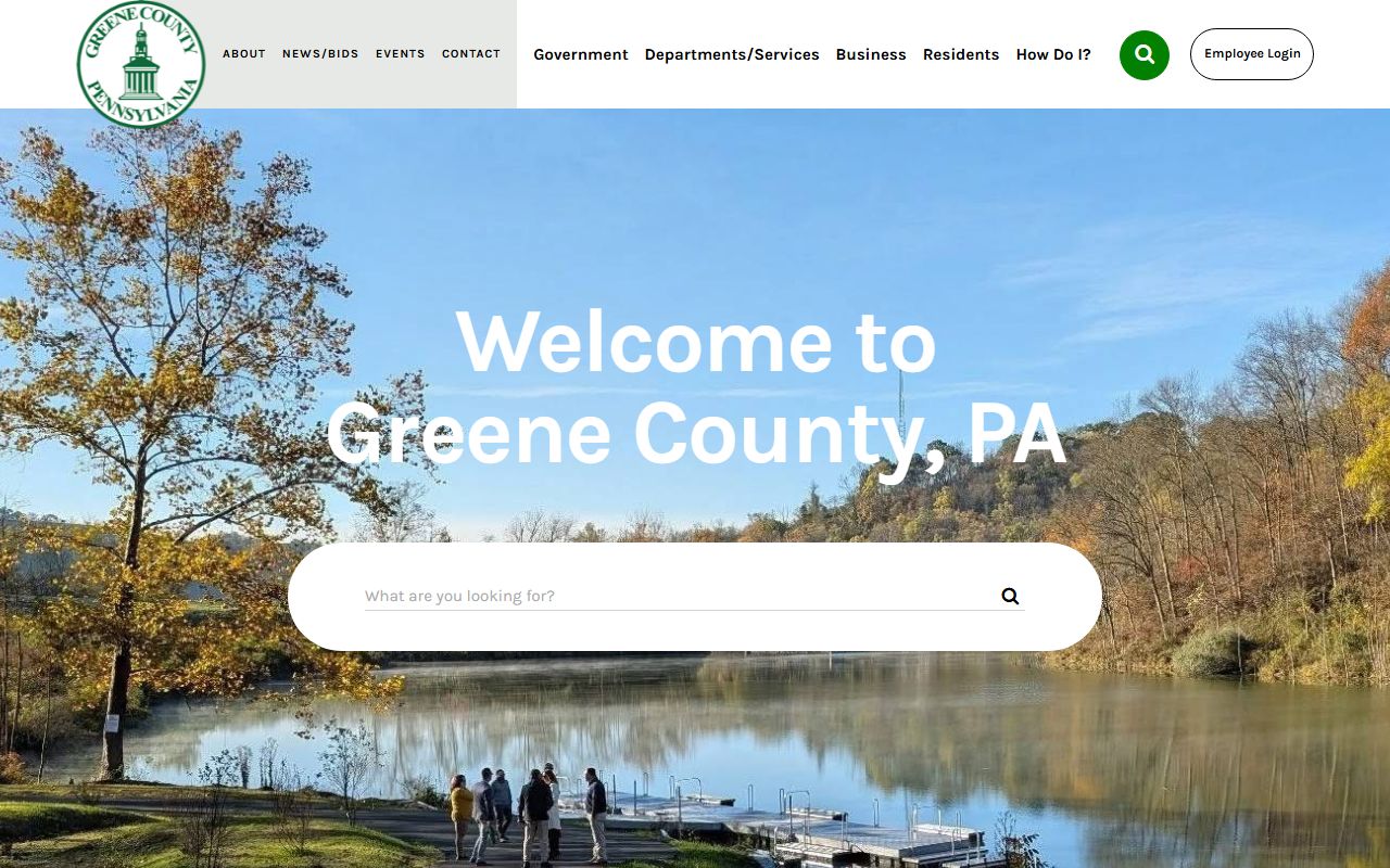 Greene County official website and unclaimed money resources for Greene County residents