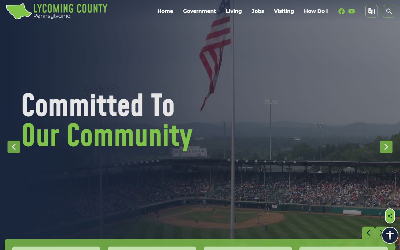 Lycoming County official website for unclaimed money resources