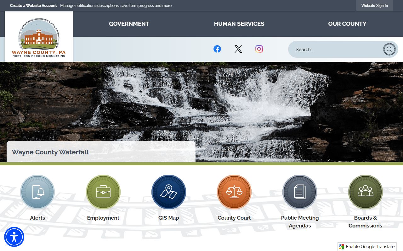Wayne County Treasurer Brian T. Field office and county government services